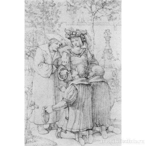 Нюрнбергские купцы перед императором Максимилианом