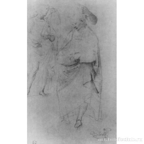 Этюд драпировки и ангела