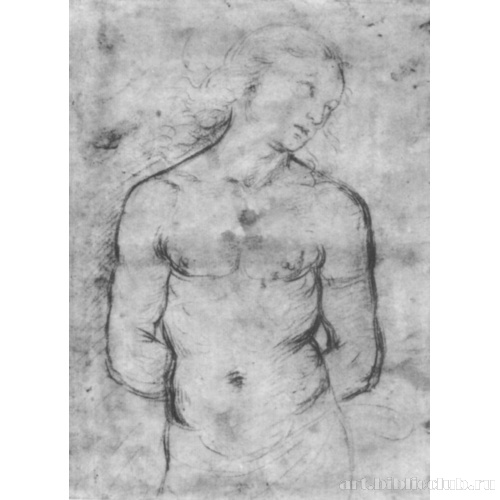 Полуфигура святого Себастьяна