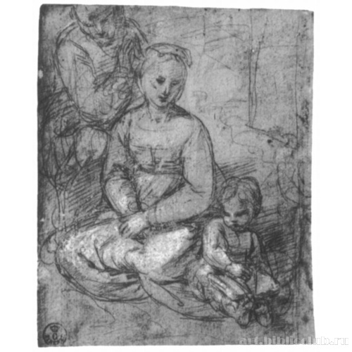 Коленопреклоненная Мадонна