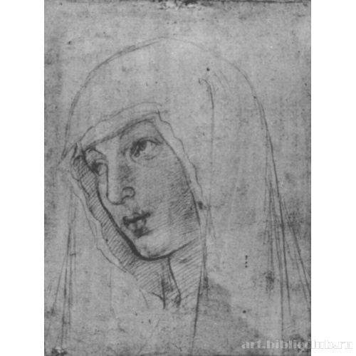 Голова скорбящей Девы Марии