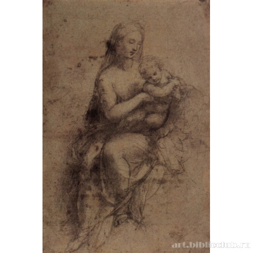 Этюд Мадонны с младенцем