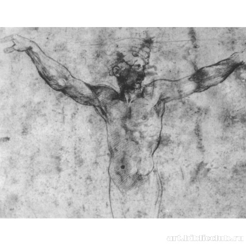 Этюд к росписям Станцы дель Инчендио, Фигура для гермы