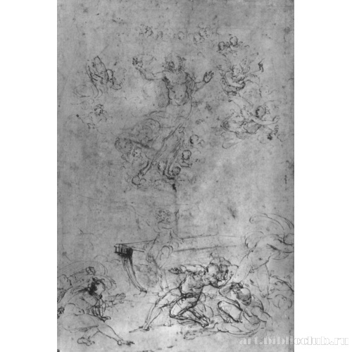 Этюд к композиции 