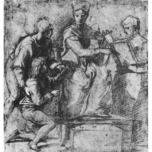 Этюд к картине 