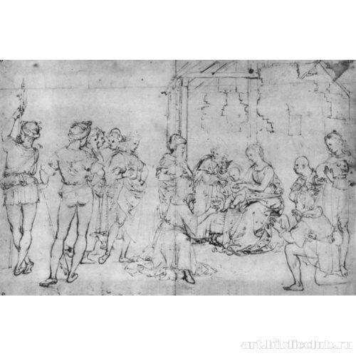 Этюд к картине 