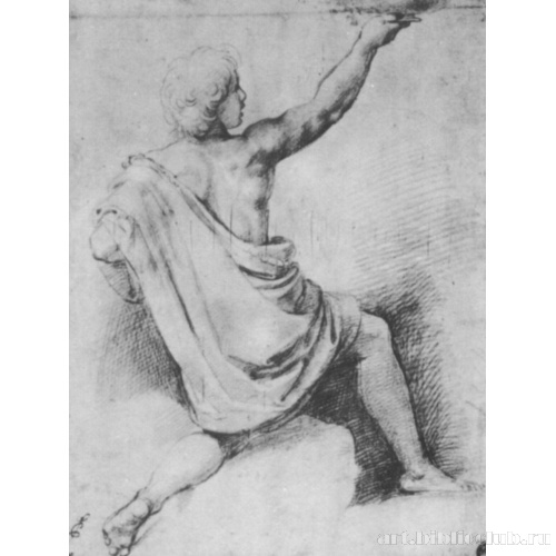 Этюд к росписям Лоджии Психеи, Ганимед