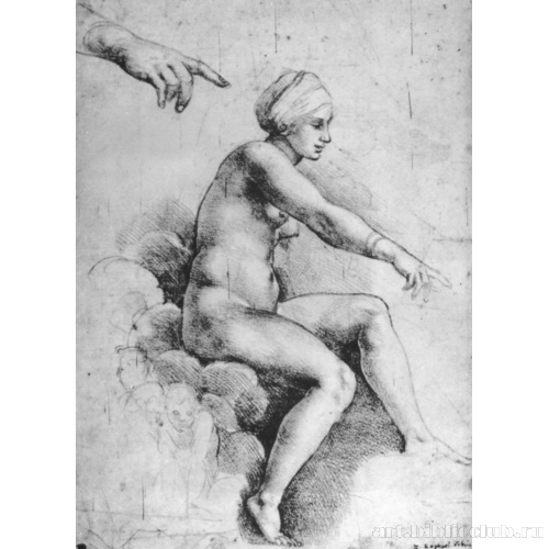 Этюд к росписям Лоджии Психеи, Фигура Венеры