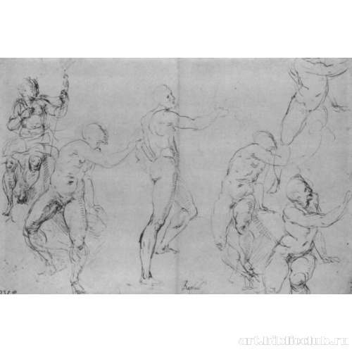 Этюды к композиции Грехопадение