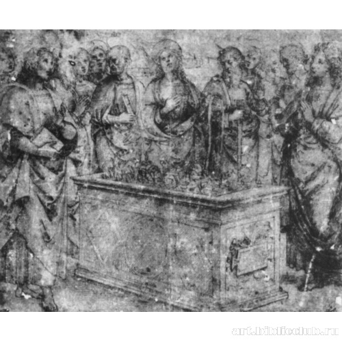 Этюд к картине 