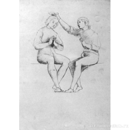 Этюд к картине 