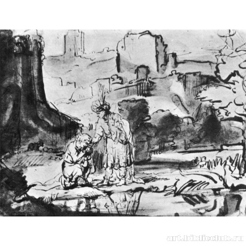 Ионафан утешает Давида