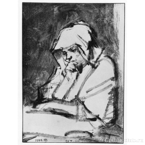 Молодая женщина у окна