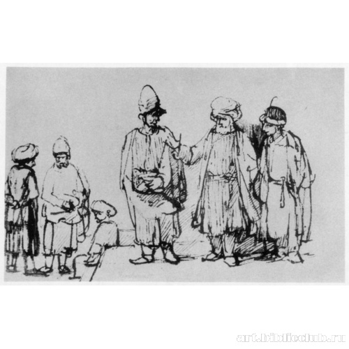 Шесть евреев в синагоге