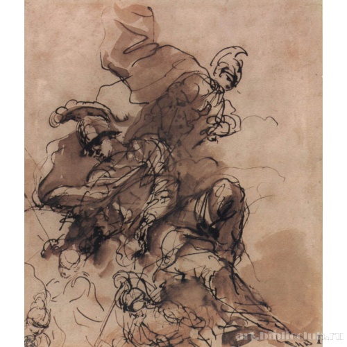 Наброски к античным фигурам