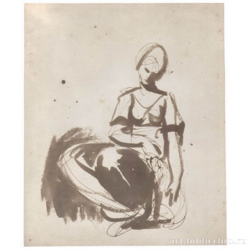 Сидящая женщина