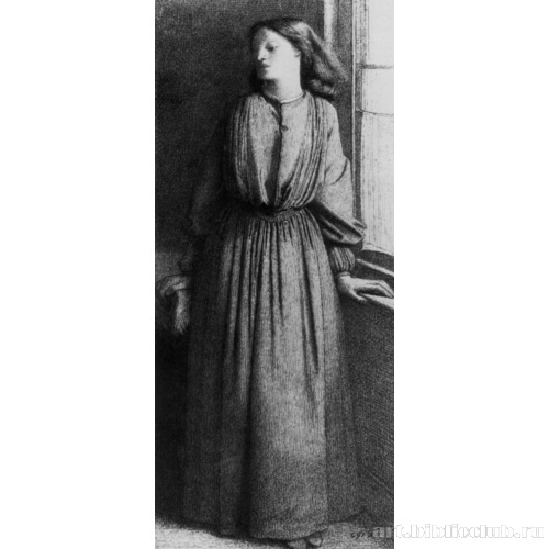 Элизабет Сиддал, стоящая у окна