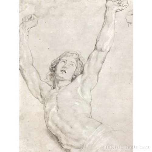 Этюд для фигуры Христа