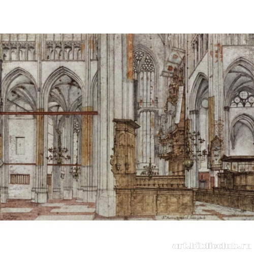 Внутренний вид церкви святой Екатерины в Утрехте