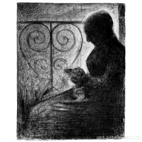 У балконной решетки