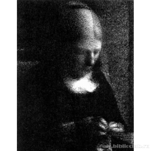 За шитьем. Портрет матери