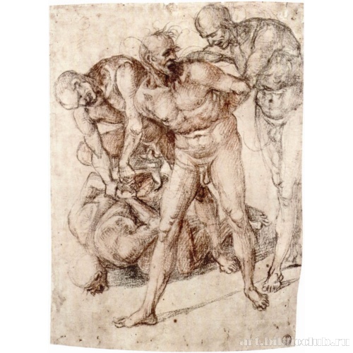 Нагие, связываемые пленники