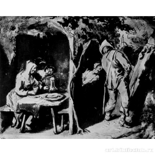 Веселое общество в беседке