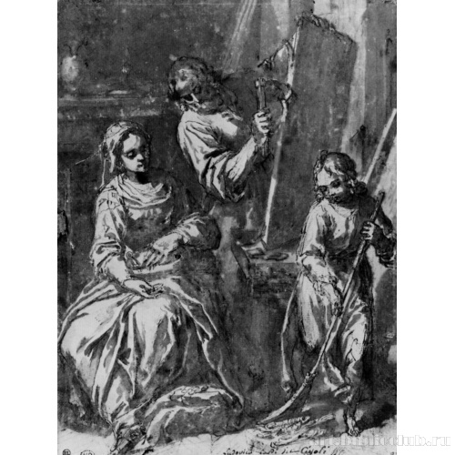 Святое семейство в плотничьей мастерской