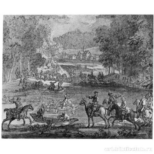 Смерть оленя в пруду Сен-Жан-о-Буа