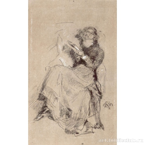 Читающая девушка