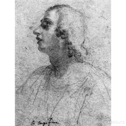 Смотрящий вверх юноша