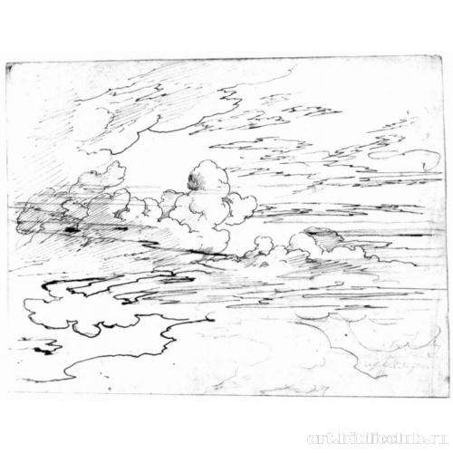 Эскиз облаков