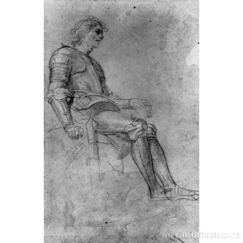 Этюд для фигуры герцога Алессандро де Медичи