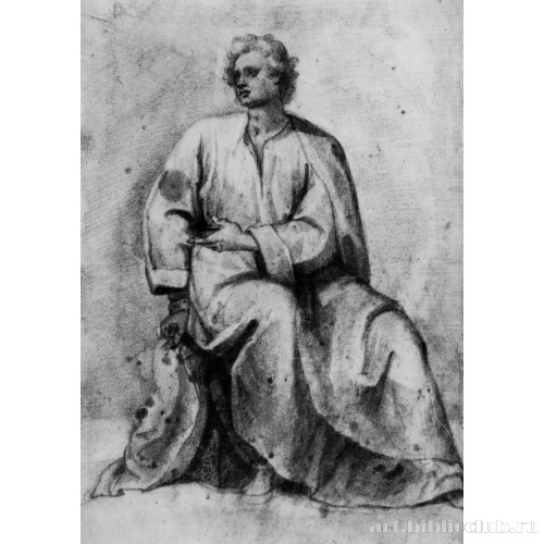 Сидящий юноша