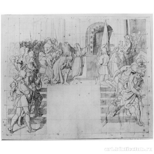 Готфрид Бульонский в церкви Гроба Господня в Иерусалиме