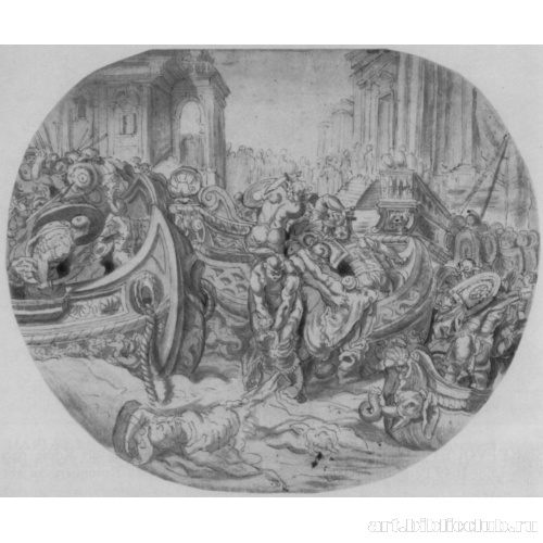 Битва Цезаря на море