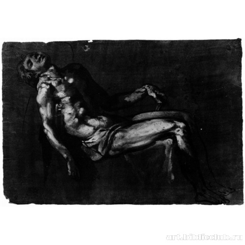 Этюд фигуры мертвого Христа