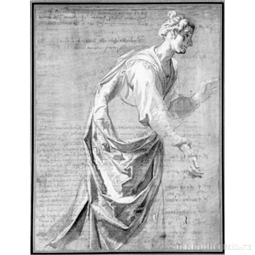 Этюд фигуры молодой женщины