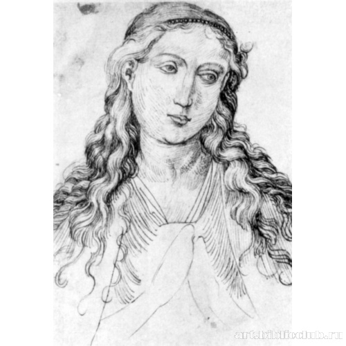 Молящаяся женщина