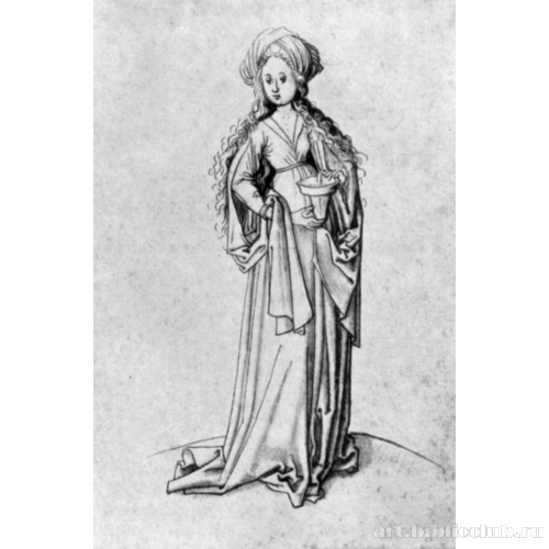 Дева разумная, в тюрбане