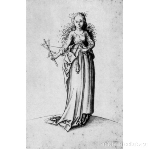 Девушка с пряжей