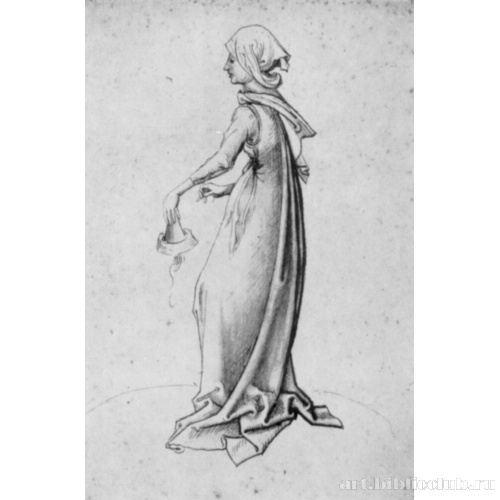 Дева неразумная с платком на голове