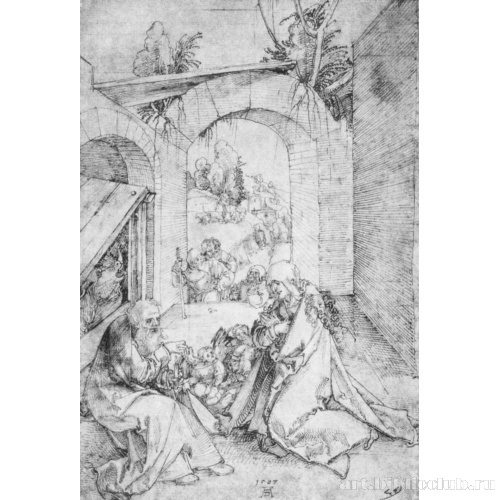 Поклонение младенцу