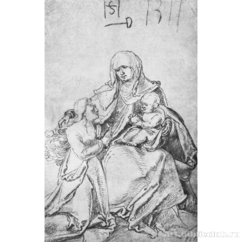 Анна с Марией и младенцем