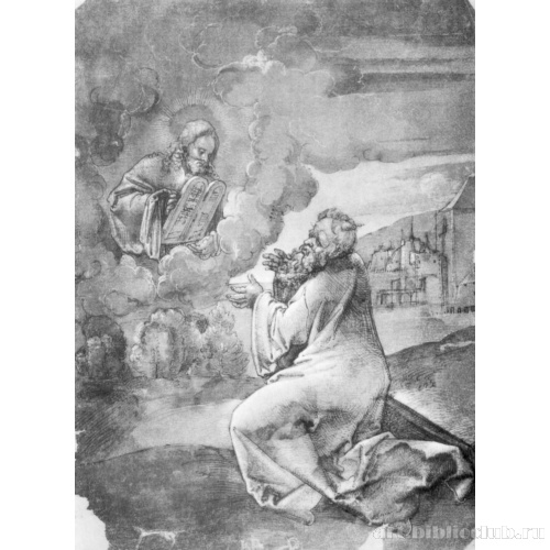 Моисей получает скрижали Завета