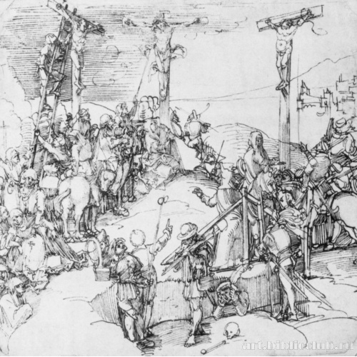 Этюд для Алтаря святого Фейта: Распятие Христа