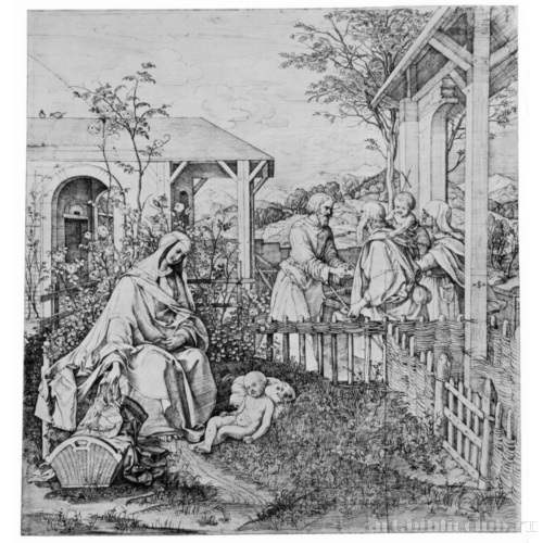 Посещение родителями Иоанна родителей Иисуса