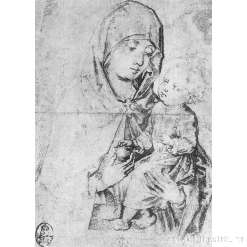 Мадонна с яблоком