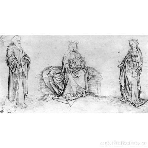 Сидящая Мадонна со святым Иудой Фаддеем и святой Урсулой