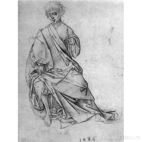 Сидящий мужчина